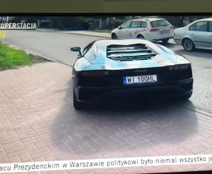 Rutkowski przekazuje Dolnośląskiej Policji informacje o sprawcach i szczegółach przywłaszczenia wartego 2,5 miliona złotych Lamborghini Aventador