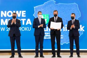 [VIDEO] 10 nowych miast na mapie Polski od 1 stycznia 2022 roku