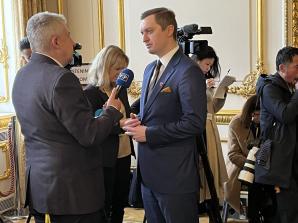 Wsparcie działań Międzynarodowego Trybunału Karnego w sprawie Ukrainy - konferencja Ministrów Sprawiedliwości z udziałem wiceministra Kalety