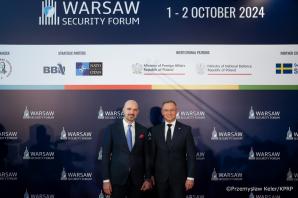 [VIDEO] Prezydent RP wziął udział w Warsaw Security Forum