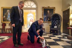 [VIDEO] Rozmowy Prezydenta RP Karola Nawrockiego z Premierem Wielkiej Brytanii Keirem Starmerem