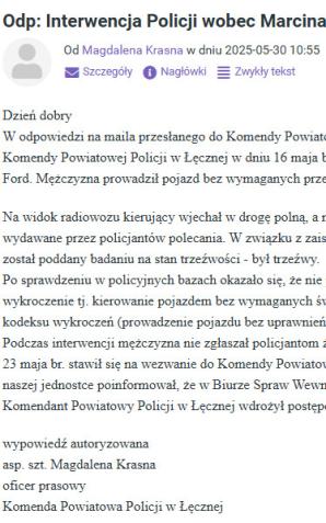 [VIDEO] Patriot24.net ujawnia: Kontrowersyjna interwencja policji w Łęcznej. Obywatel trzeźwy, obrażenia potwierdzone, świadkiem był jego syn