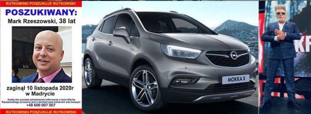 Marek Rzeszowski zniknął wraz z Oplem Mocca wypożyczonym 15 października 2020 w Alicante. Rutkowski ujawnia kolejne szczegóły dotyczące zaginięcia Polaka.