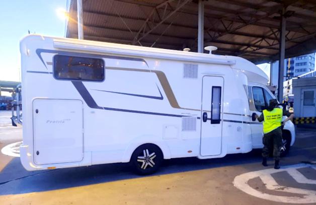 Odzyskano skradzionego w Szwecji kampera