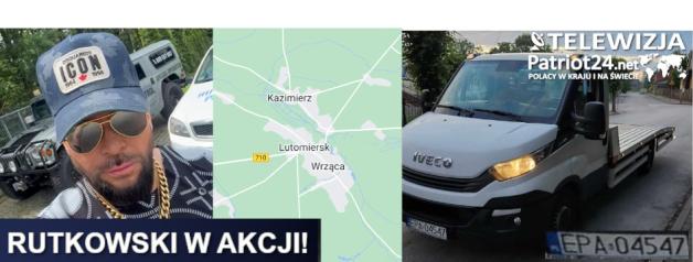 BIURO RUTKOWSKI- NOWE FAKTY poszukuje skradzionej w Lutomiersku powiat Pabianice białej auto-lawety IVECO Nr rejestracyjny: EPA04547