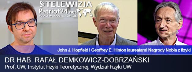 [VIDEO] Szwedzka Akademia Nauk uhonorowała lata pracy nad sztuczną inteligencją. Nagroda Nobla trafiła do twórców sztucznych sieci neuronowych z USA i Kanady