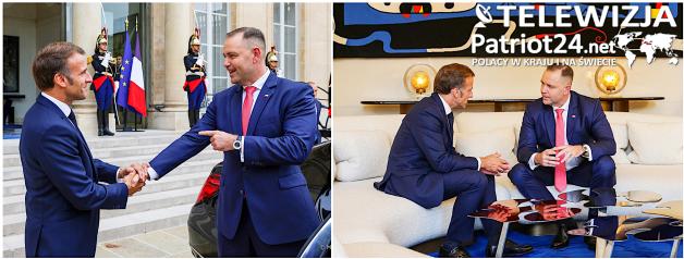 [VIDEO] Prezydent Nawrocki o spotkaniu z Macronem: bezpieczeństwo, rolnictwo i współpraca Polski z Francją